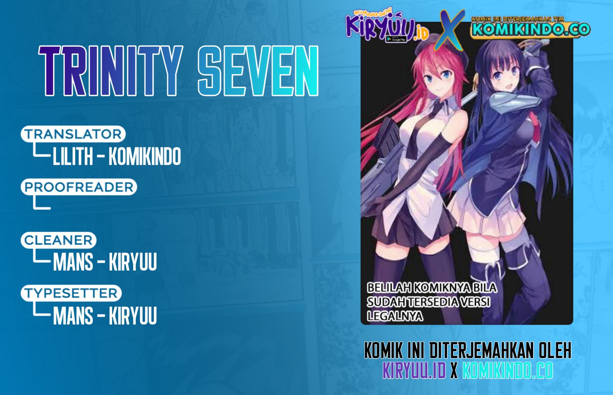 Trinity Seven Bab 135 halaman 1