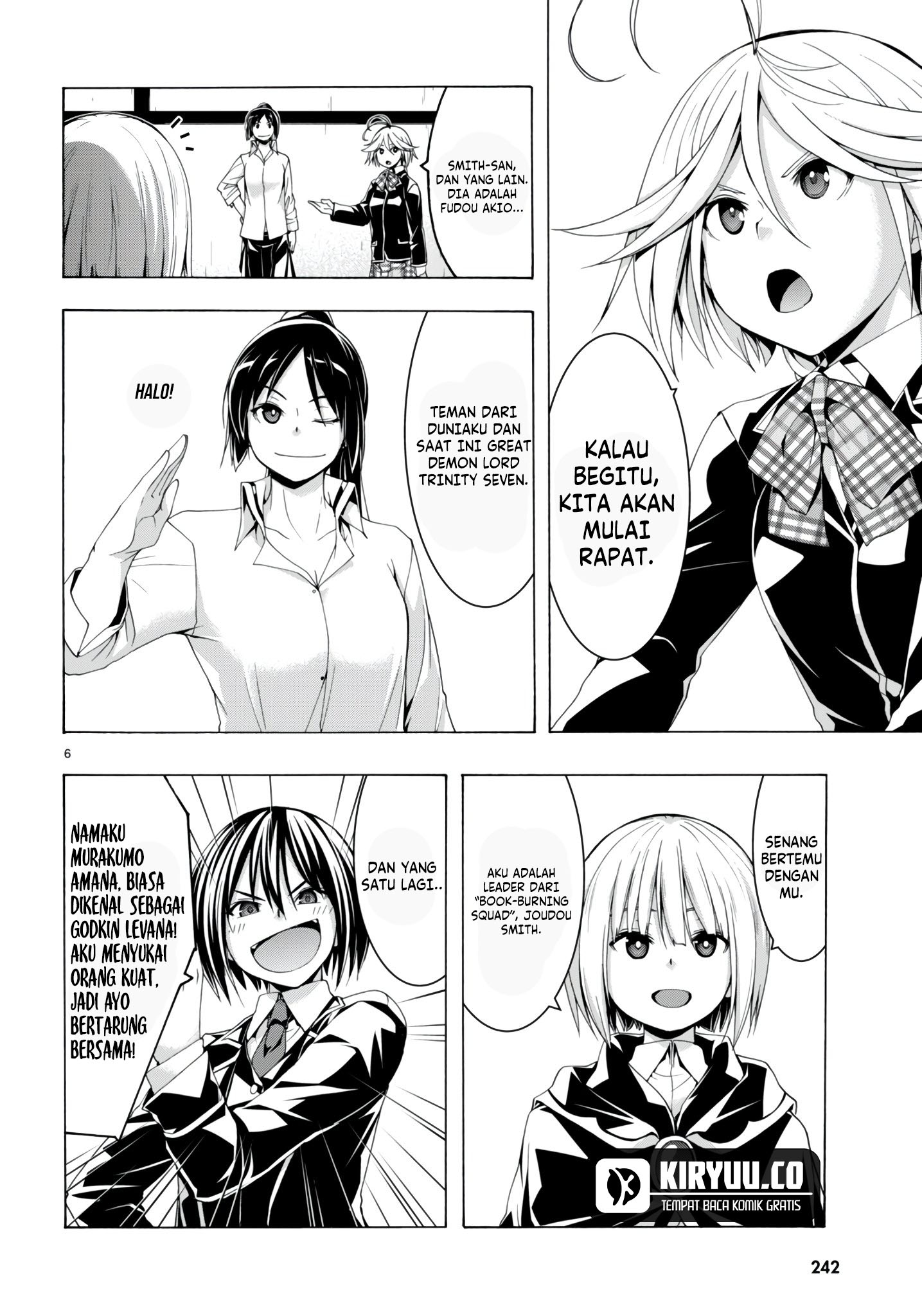 Trinity Seven Bab 149 halaman 7
