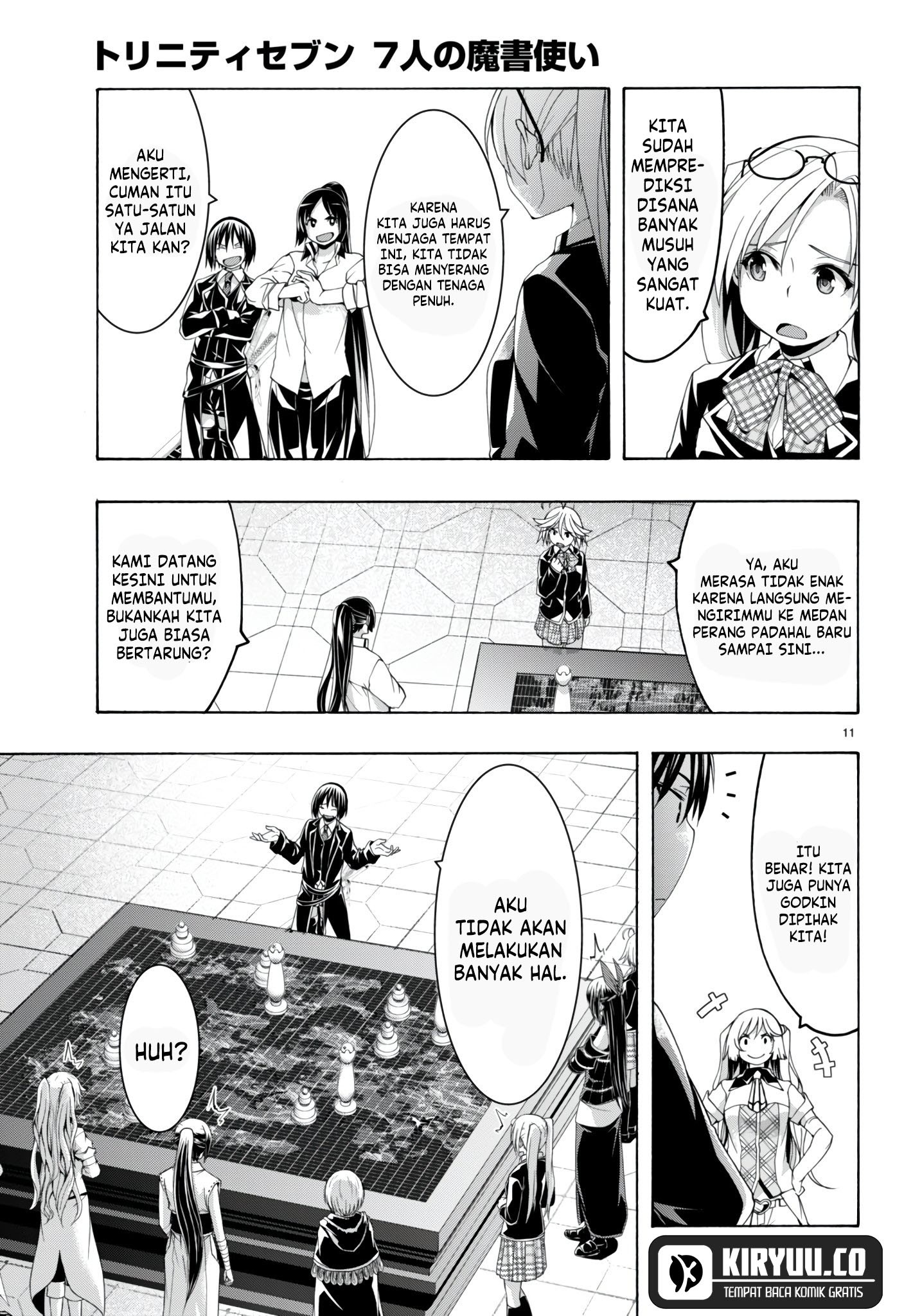Trinity Seven Bab 149 halaman 12
