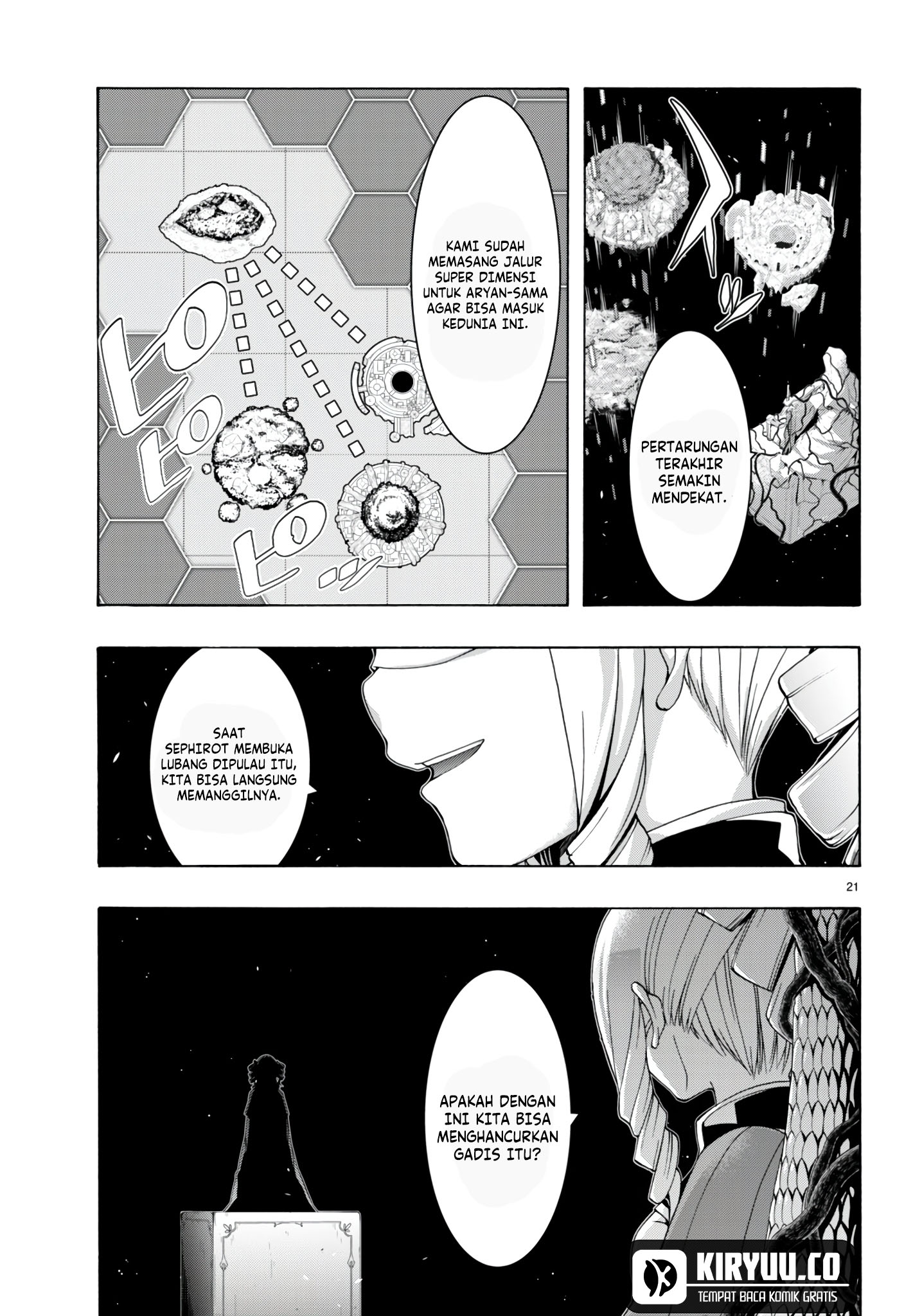 Trinity Seven Bab 149 halaman 22