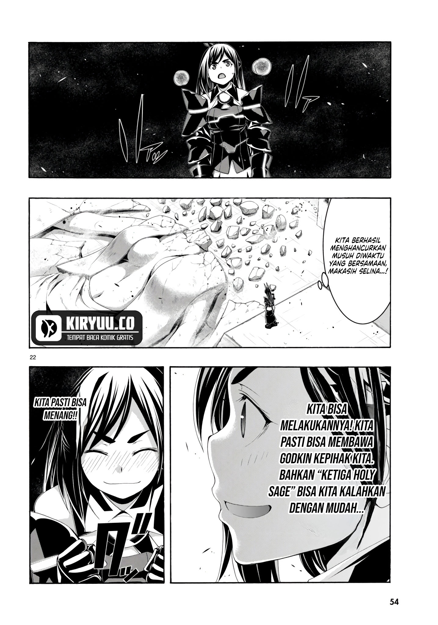 Trinity Seven Bab 150 halaman 23