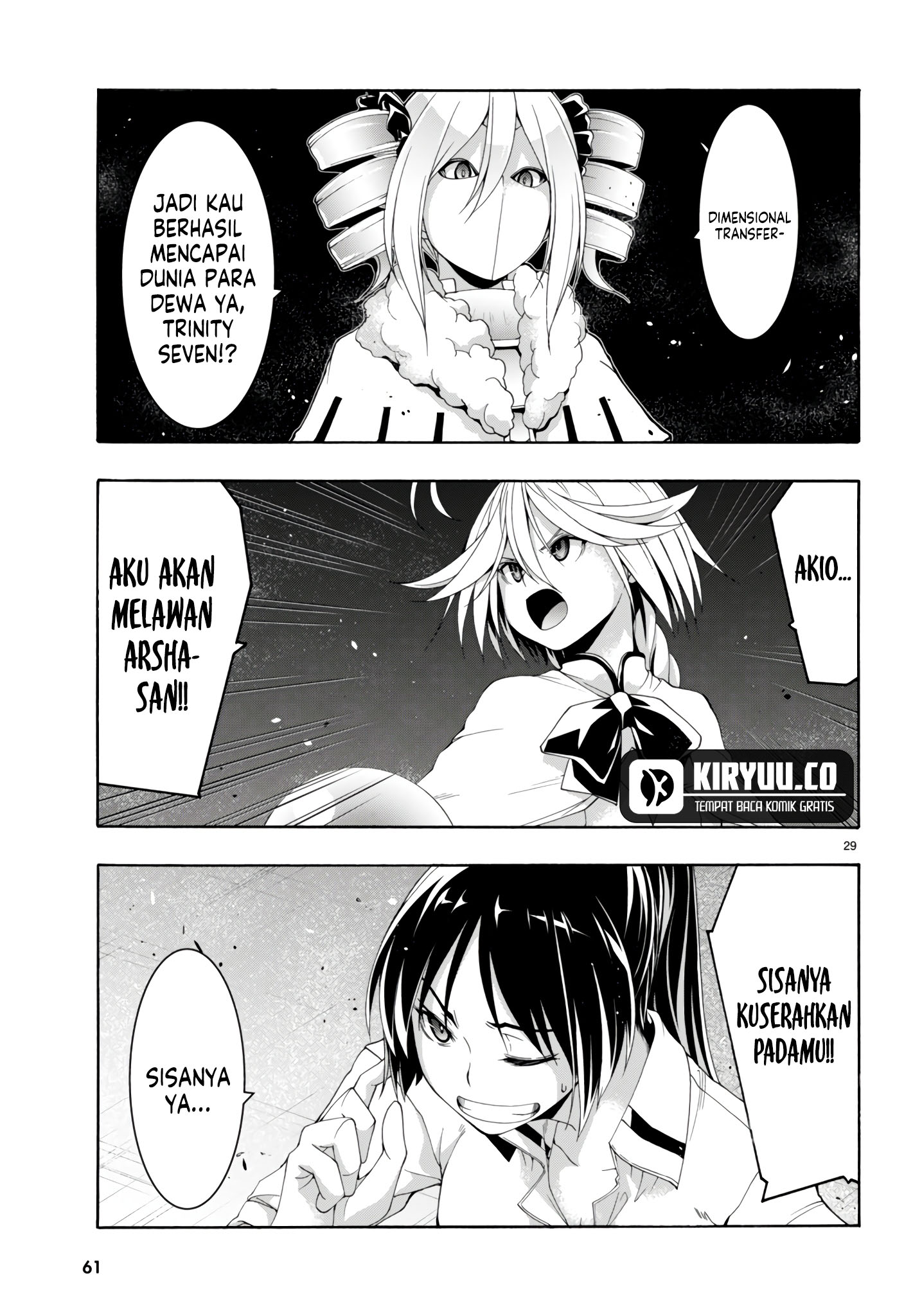 Trinity Seven Bab 150 halaman 30