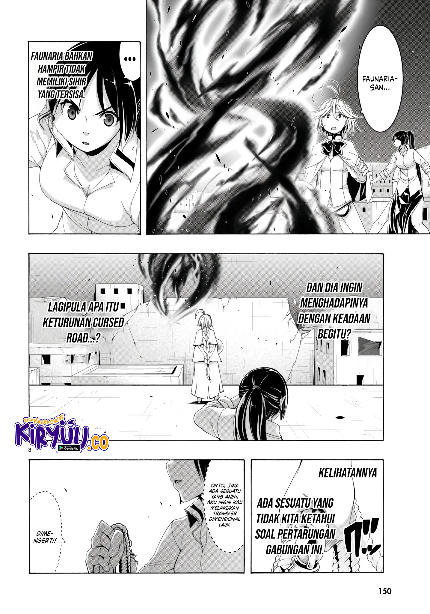 Trinity Seven Bab 151 halaman 9