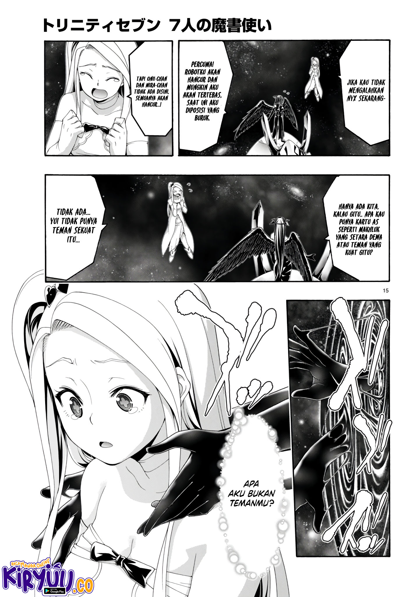 Trinity Seven Bab 153 halaman 16