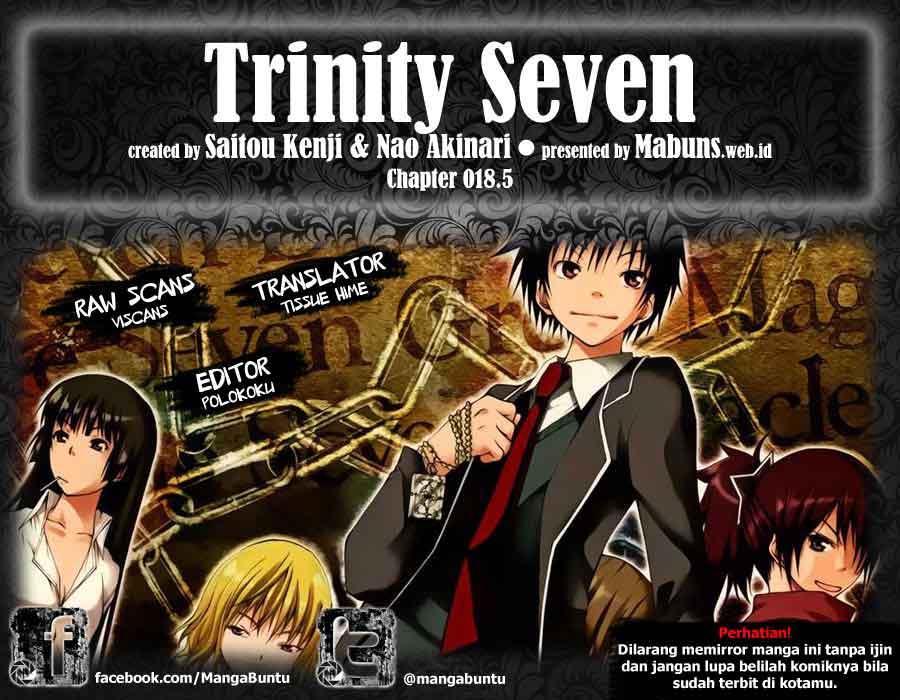 Trinity Seven Bab 18.5 halaman 1