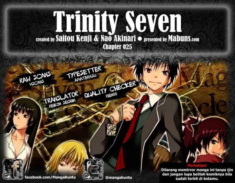 Trinity Seven Bab 25 halaman 1