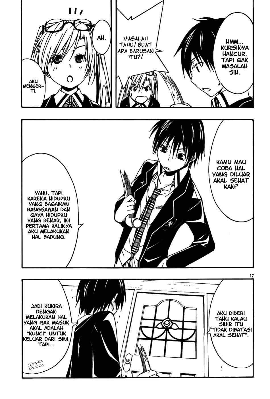Trinity Seven Bab 3 halaman 18