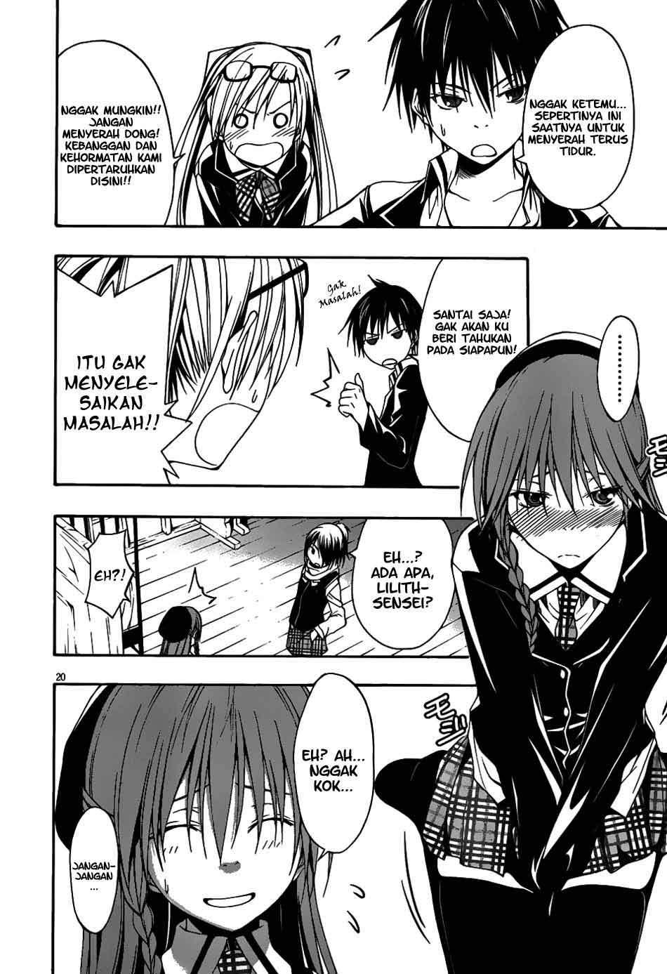 Trinity Seven Bab 3 halaman 21