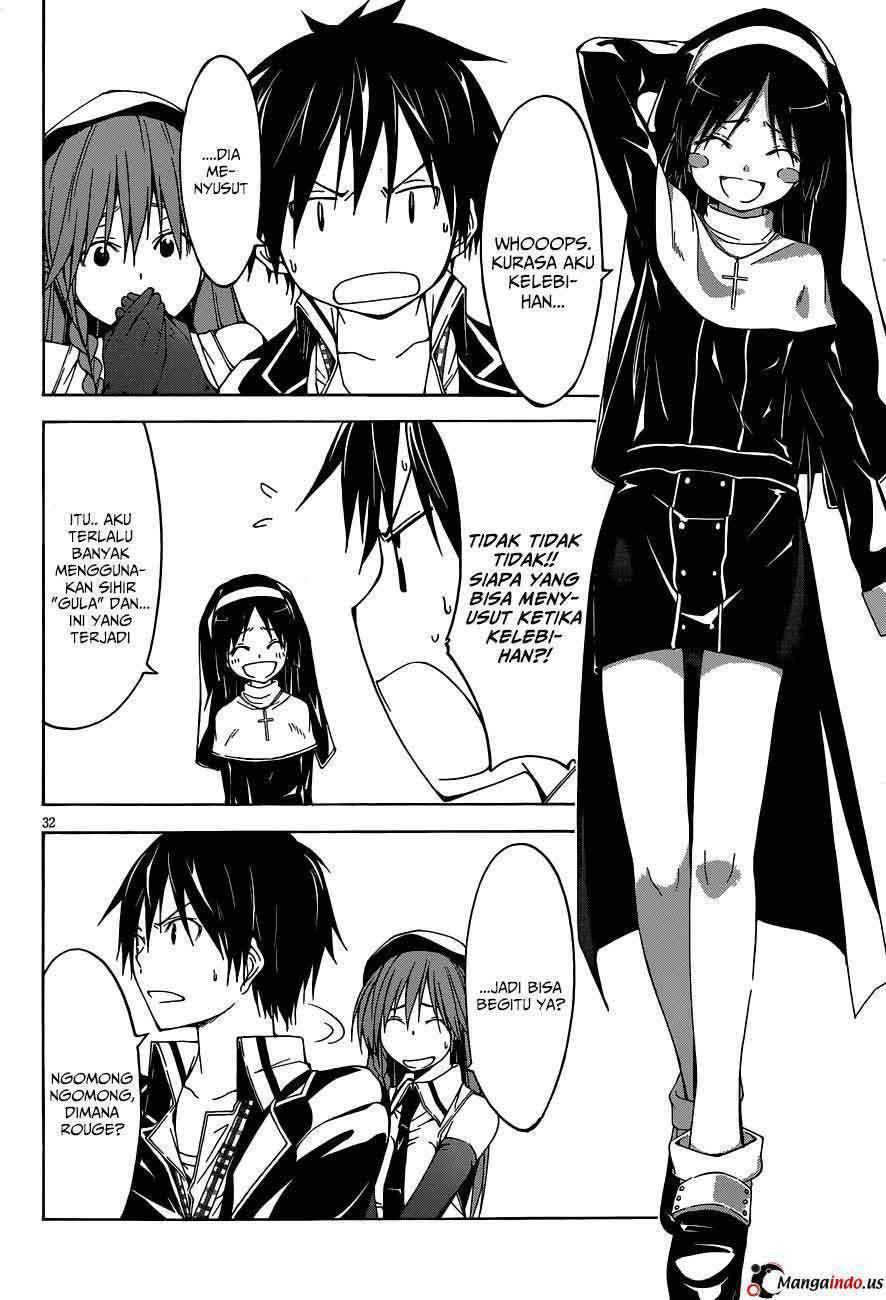 Trinity Seven chapter 31 halaman 32