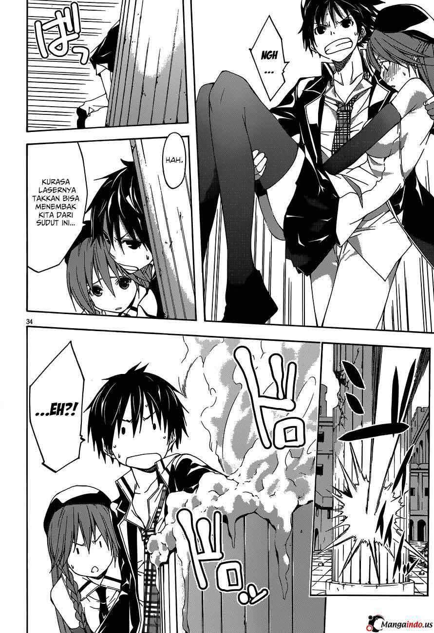 Trinity Seven chapter 31 halaman 34