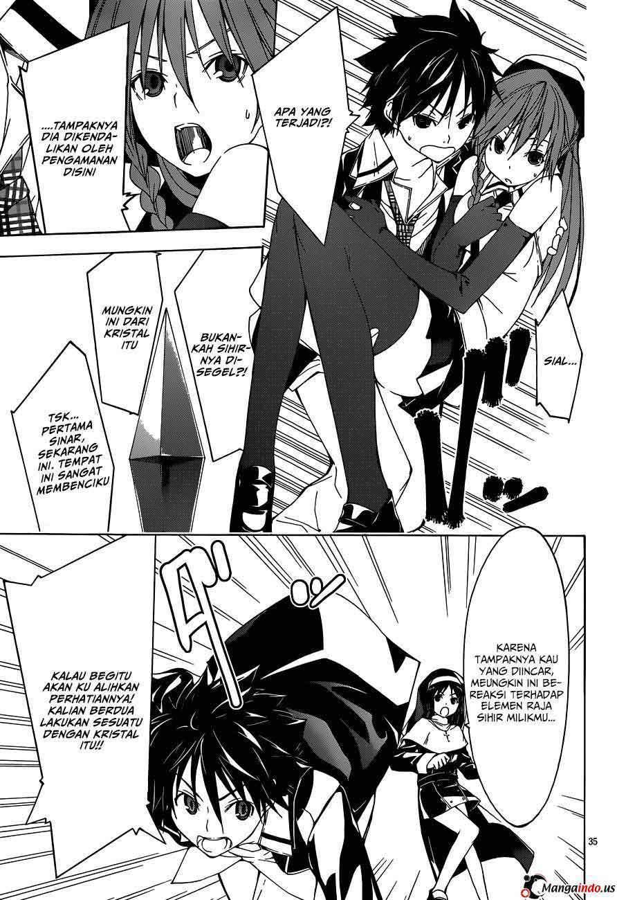 Trinity Seven chapter 31 halaman 35