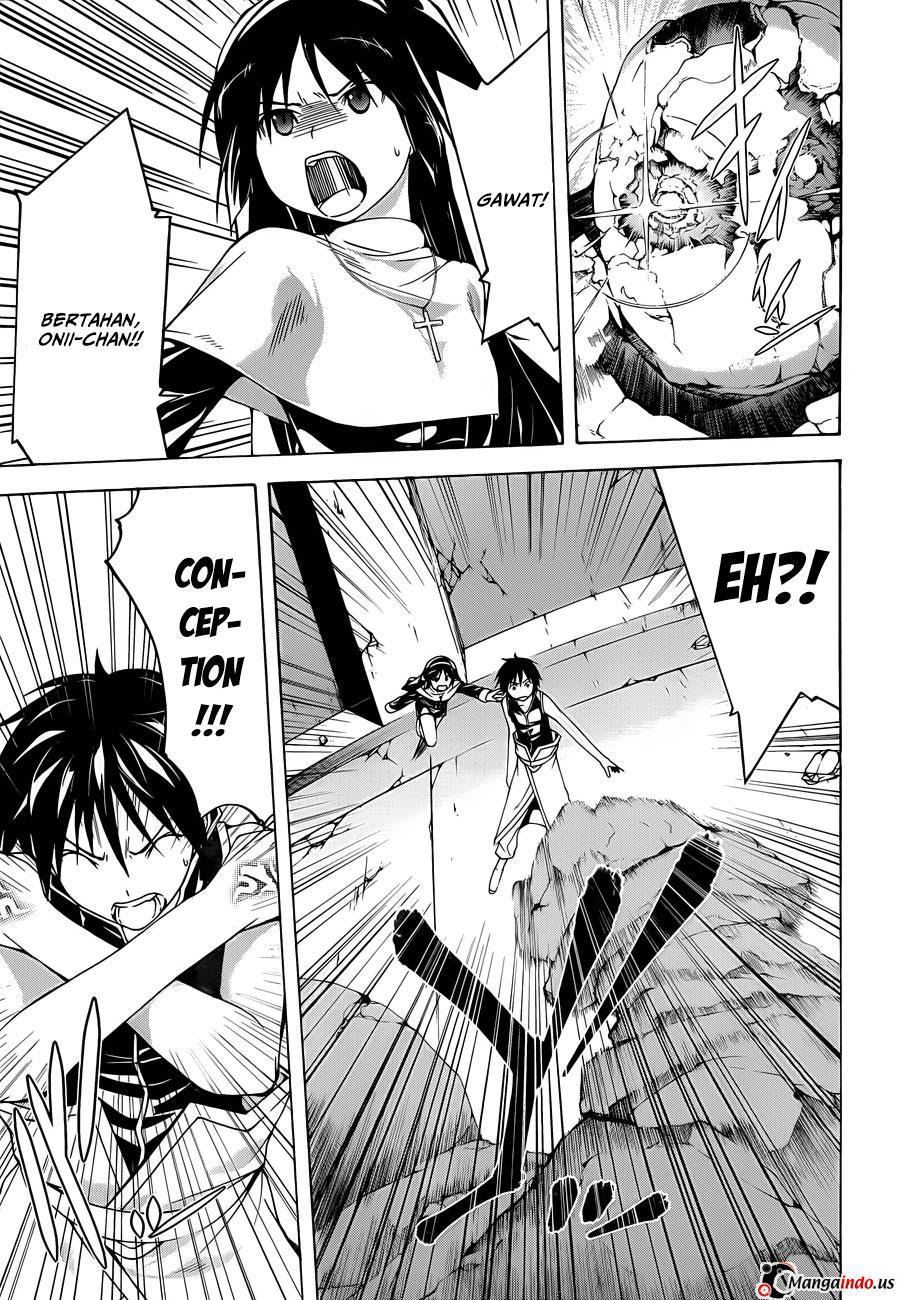 Trinity Seven chapter 34 halaman 32
