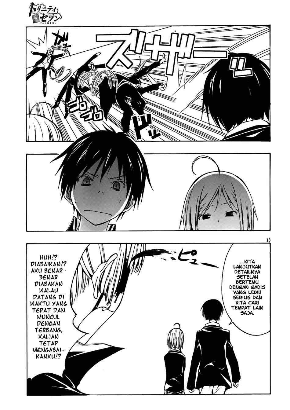 Trinity Seven Bab 4 halaman 14