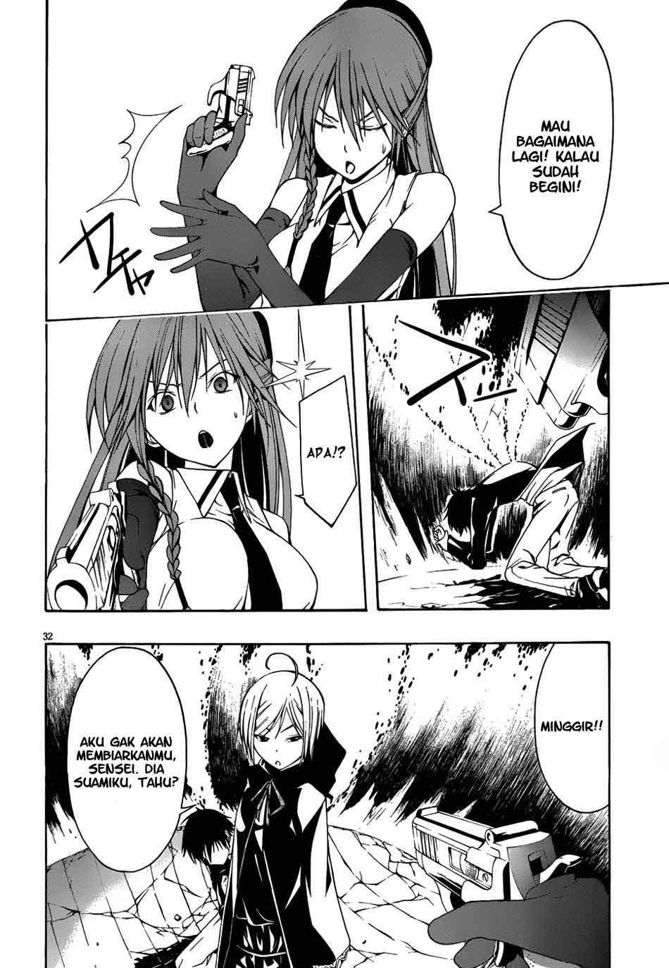Trinity Seven Bab 4 halaman 32