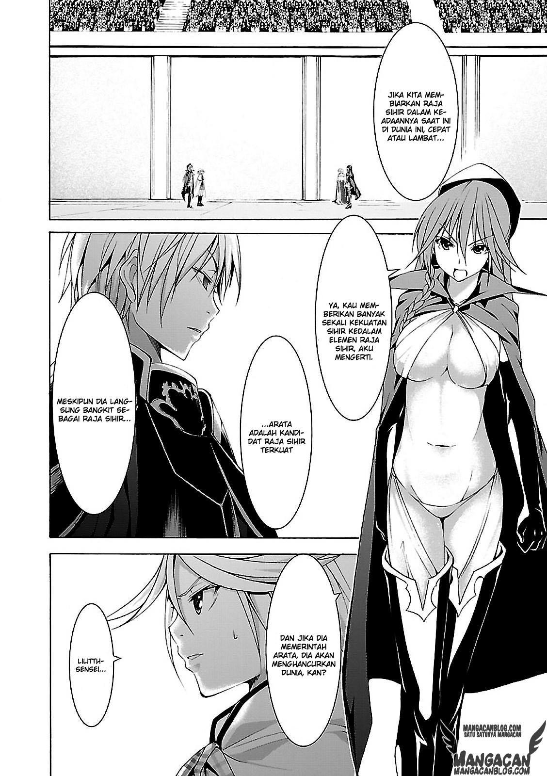 Trinity Seven chapter 55 halaman 8