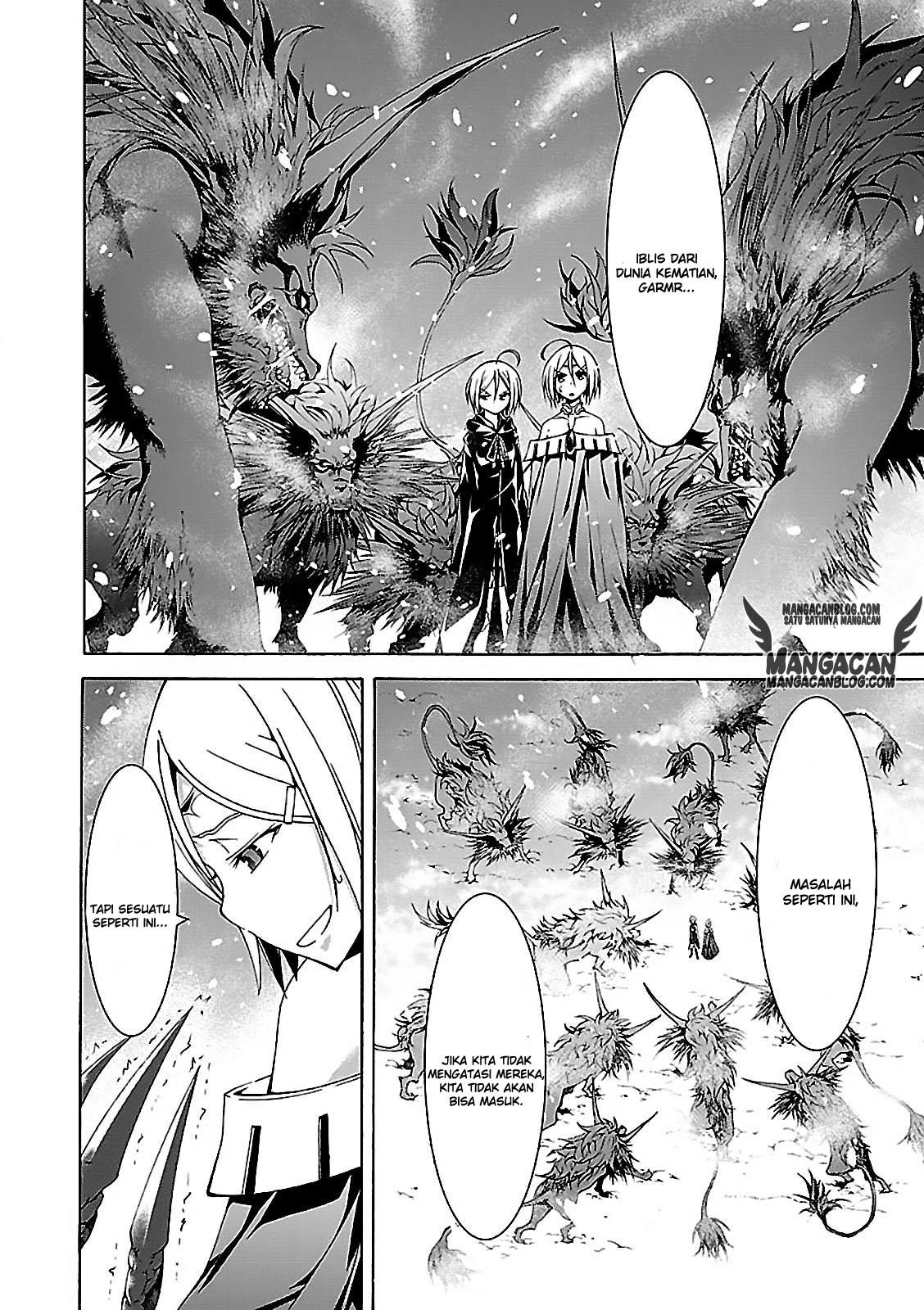 Trinity Seven chapter 55 halaman 16