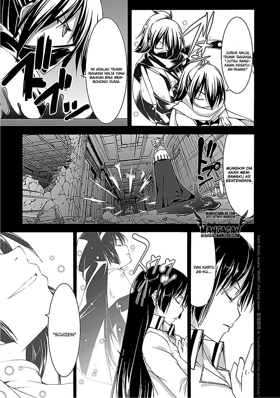 Trinity Seven chapter 55 halaman 22
