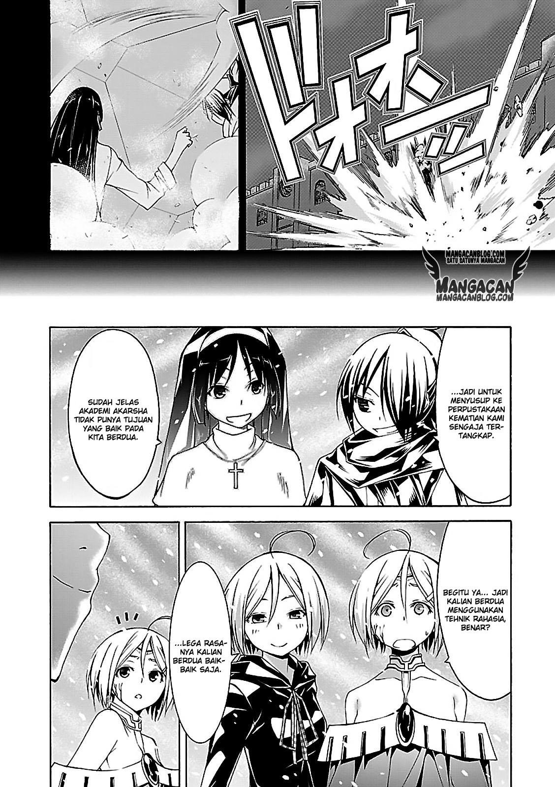 Trinity Seven chapter 55 halaman 23