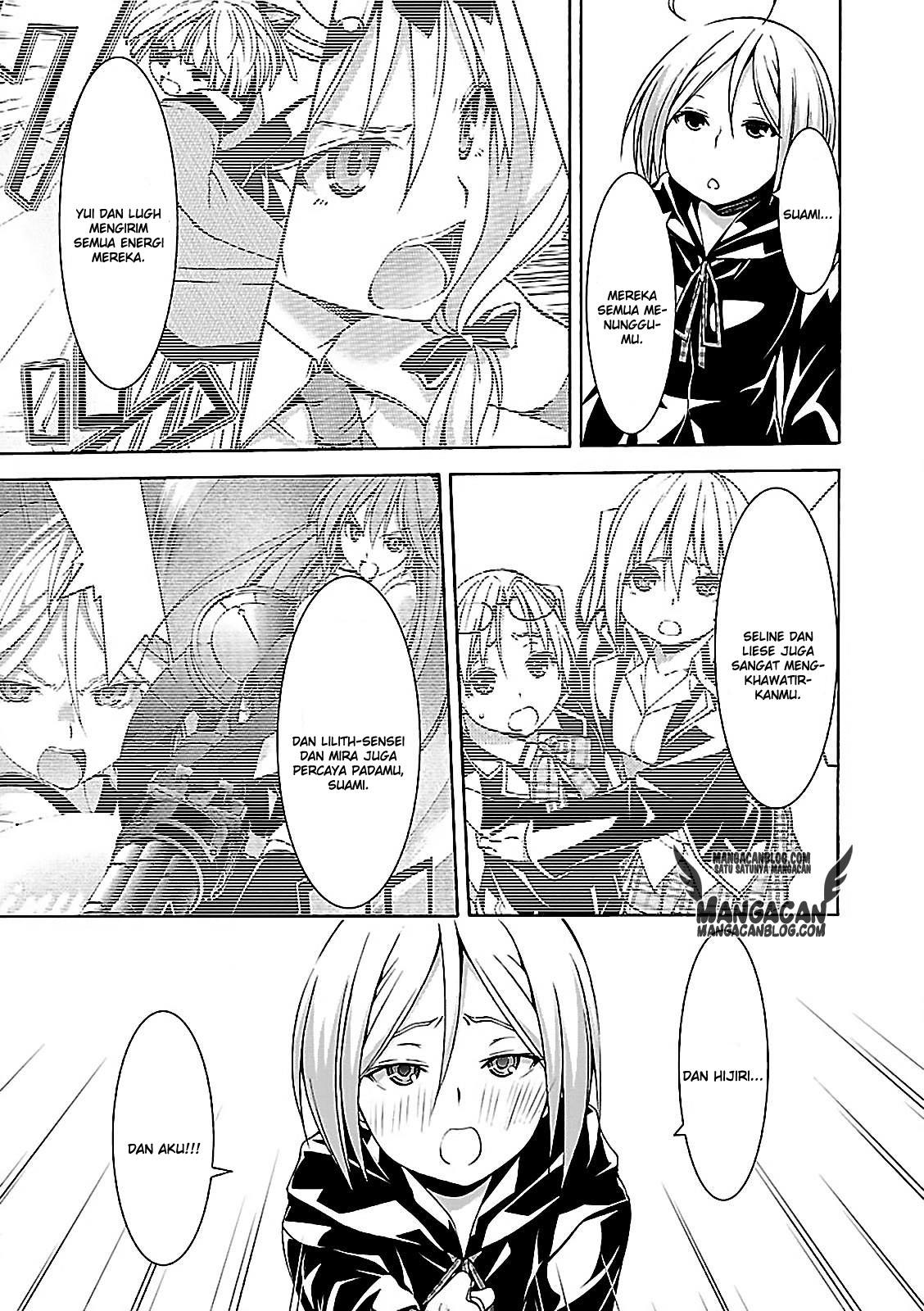 Trinity Seven chapter 55 halaman 34