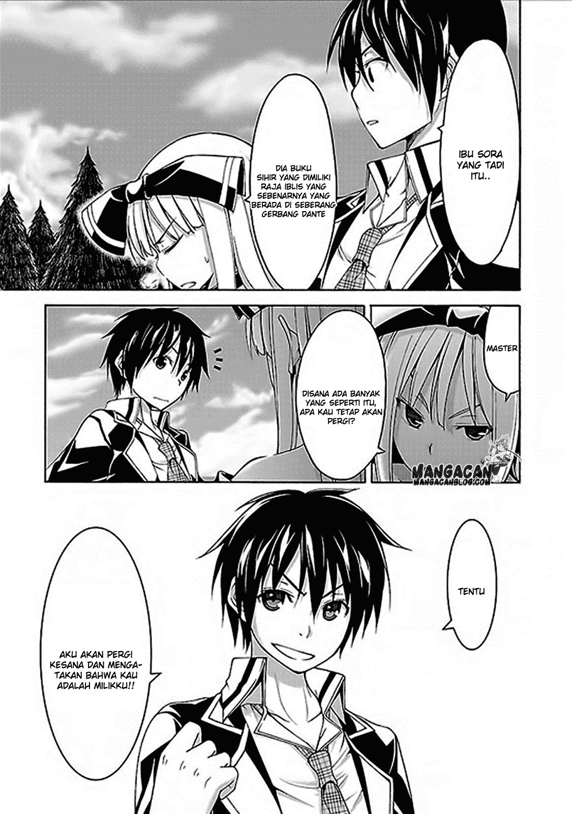 Trinity Seven Bab 61 halaman 23