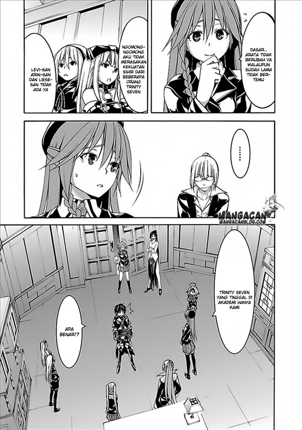 Trinity Seven Bab 62 halaman 13