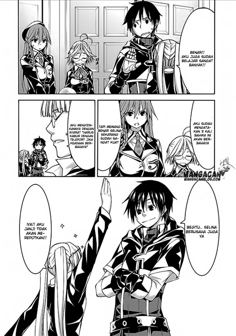 Trinity Seven Bab 62 halaman 17