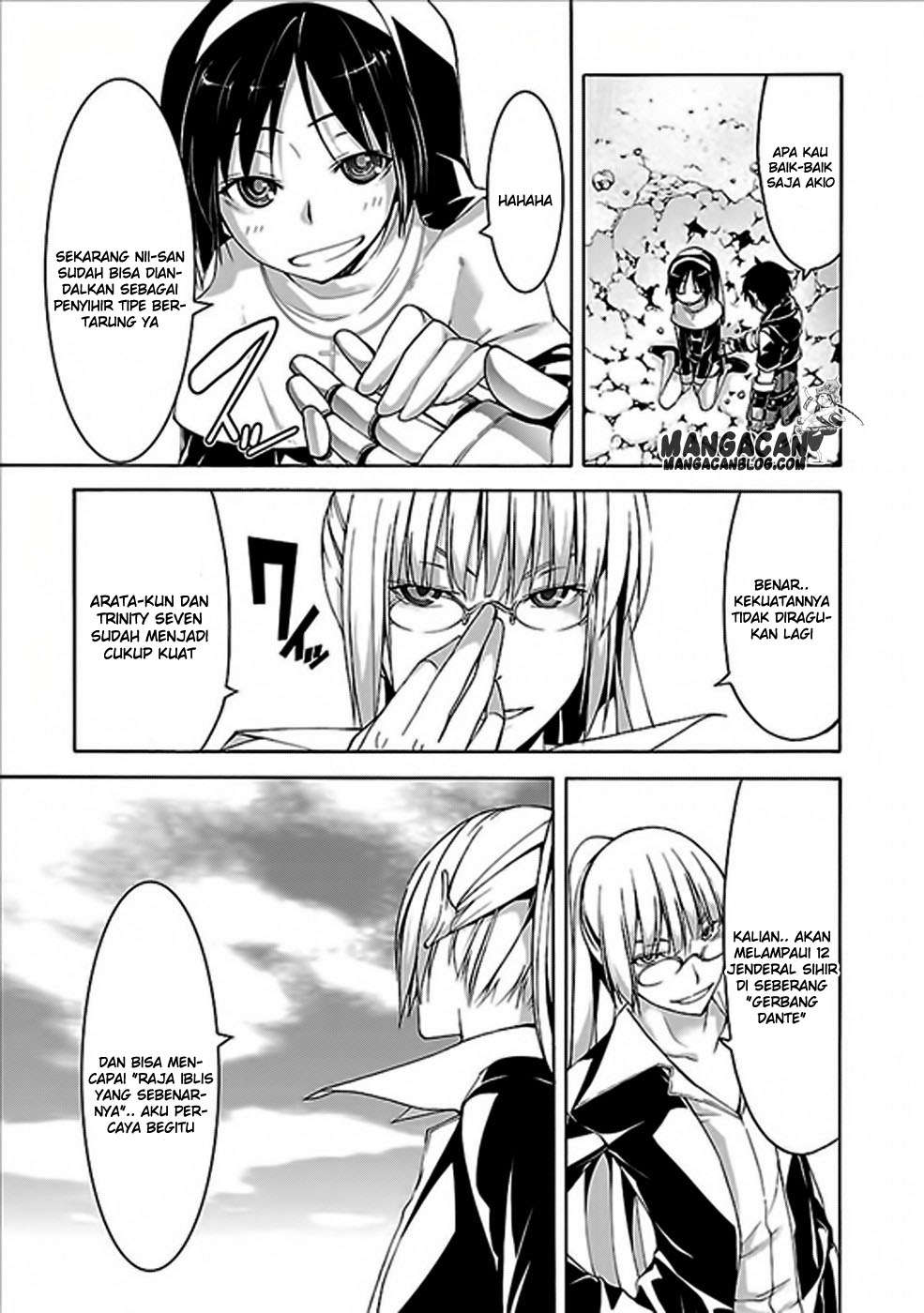 Trinity Seven Bab 62 halaman 28