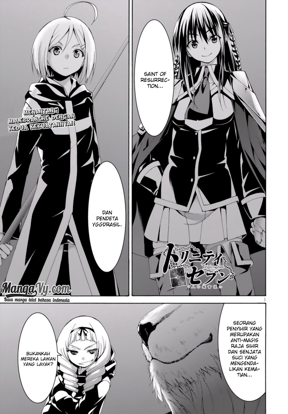 Trinity Seven Bab 72 halaman 7