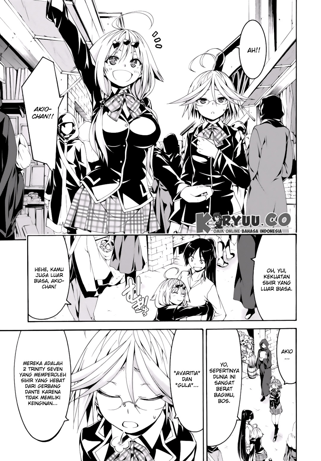 Trinity Seven Bab 73 halaman 8
