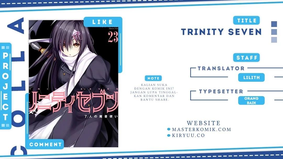 Trinity Seven Bab 85 halaman 1