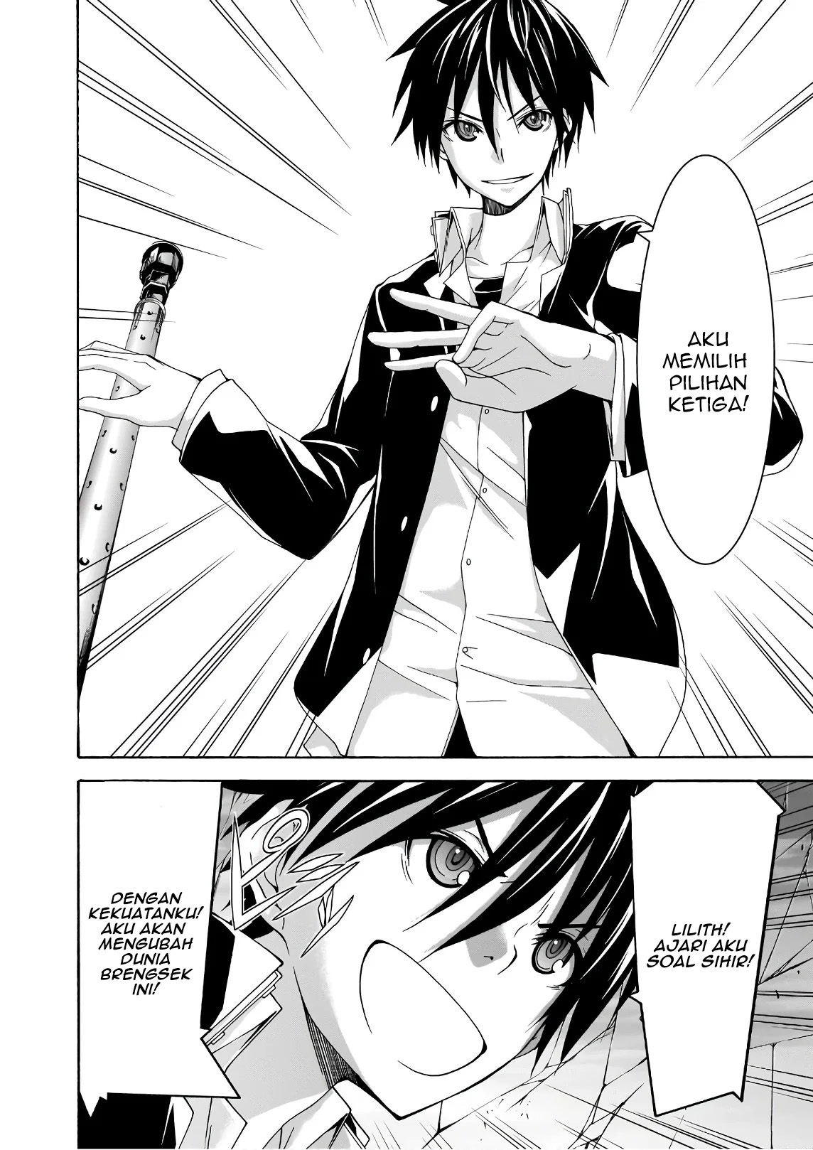 Trinity Seven Bab 91 halaman 28