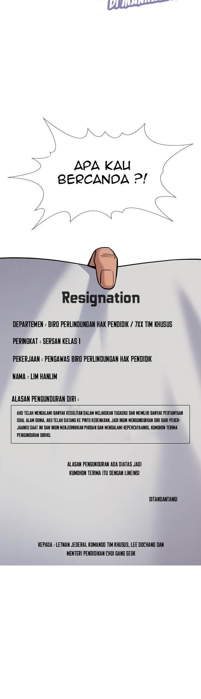 True Education chapter 107 halaman 15