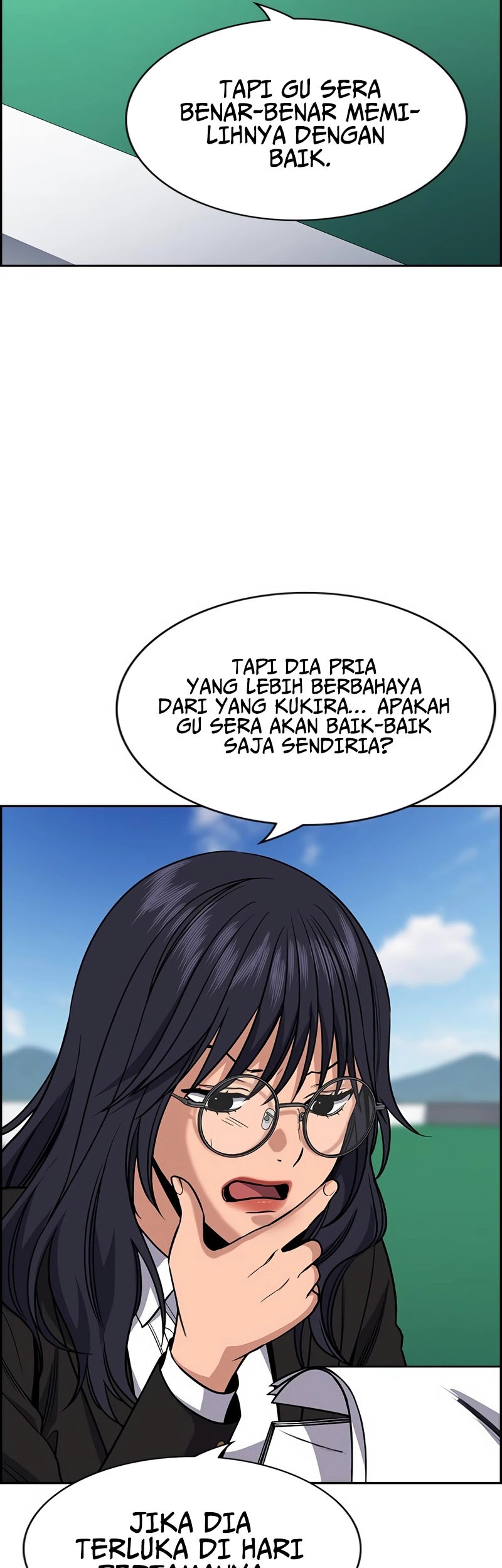 True Education Bab 120 halaman 17