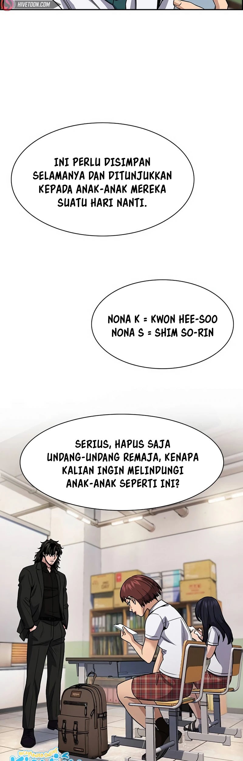 True Education Bab 152 halaman 31