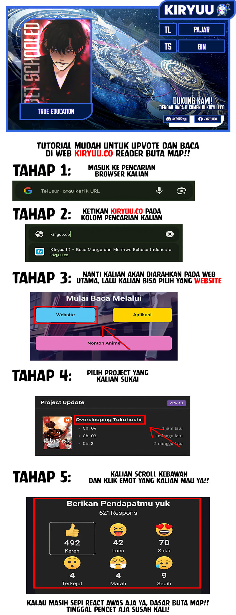 True Education chapter 171 halaman 1