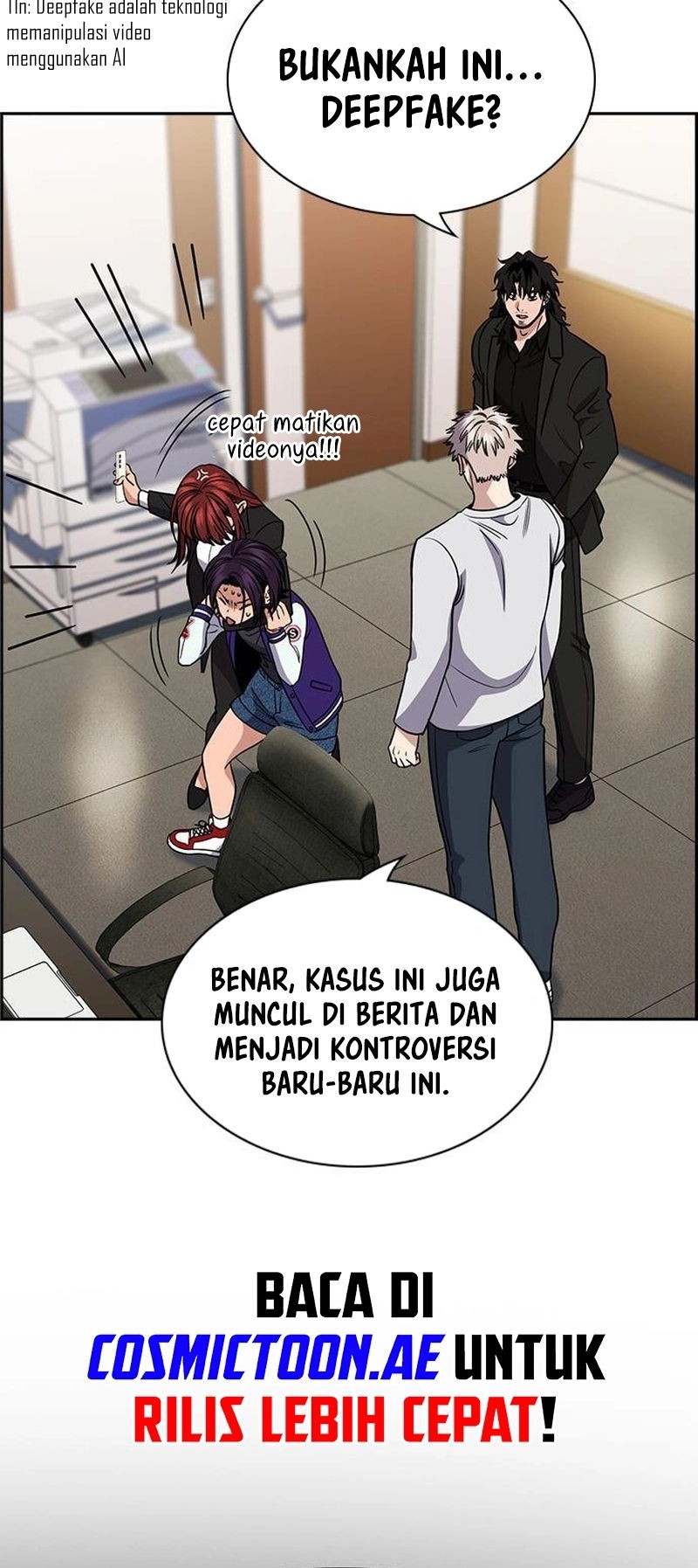 True Education chapter 184 halaman 23