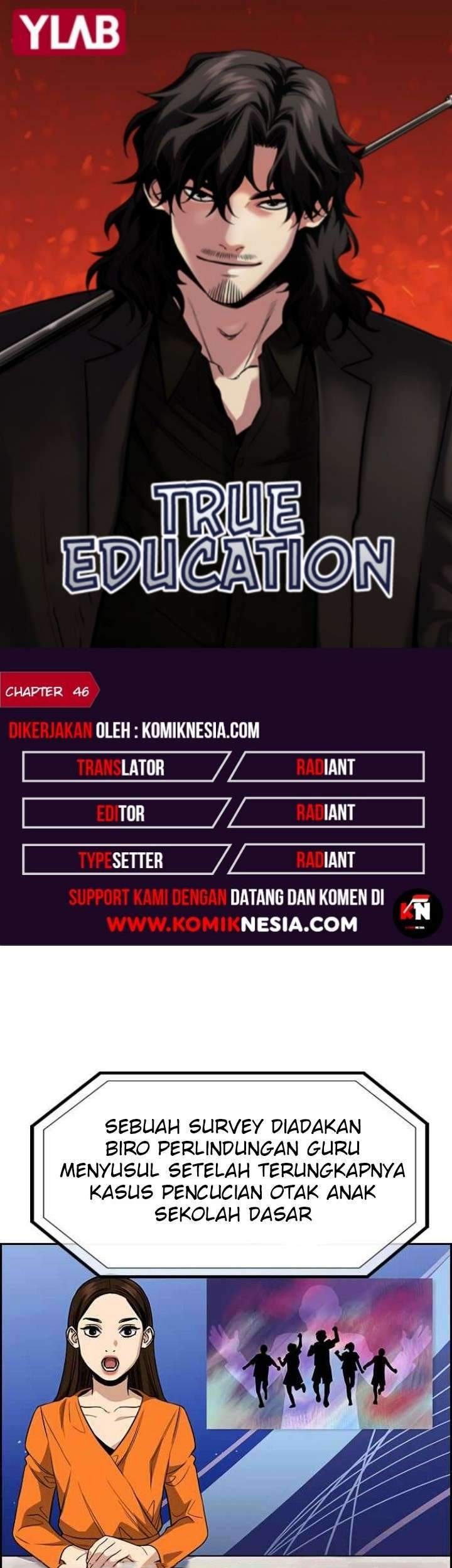 True Education Bab 46 halaman 1