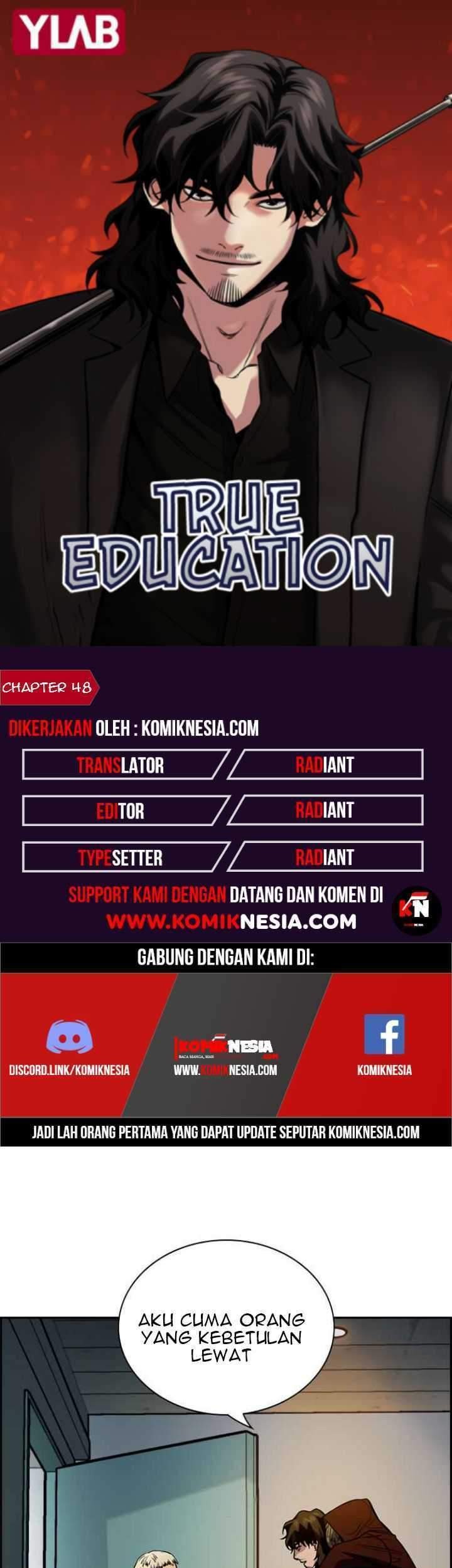 True Education Bab 48 halaman 1