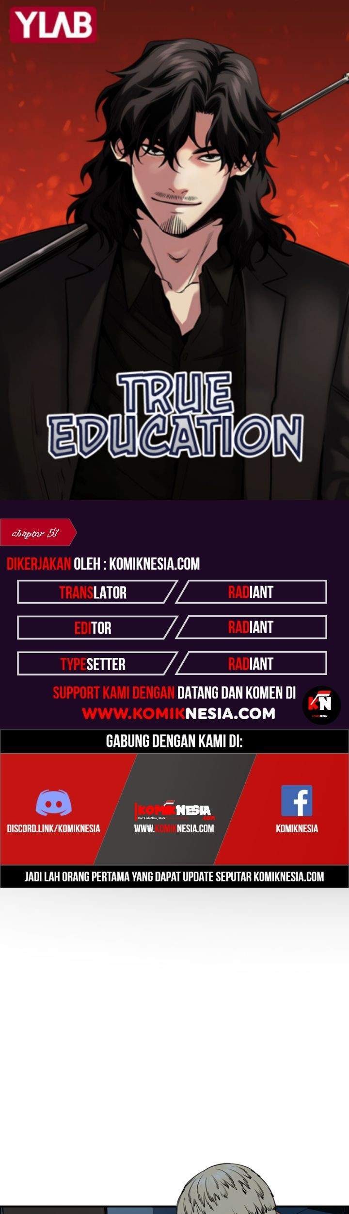 True Education Bab 51 halaman 1