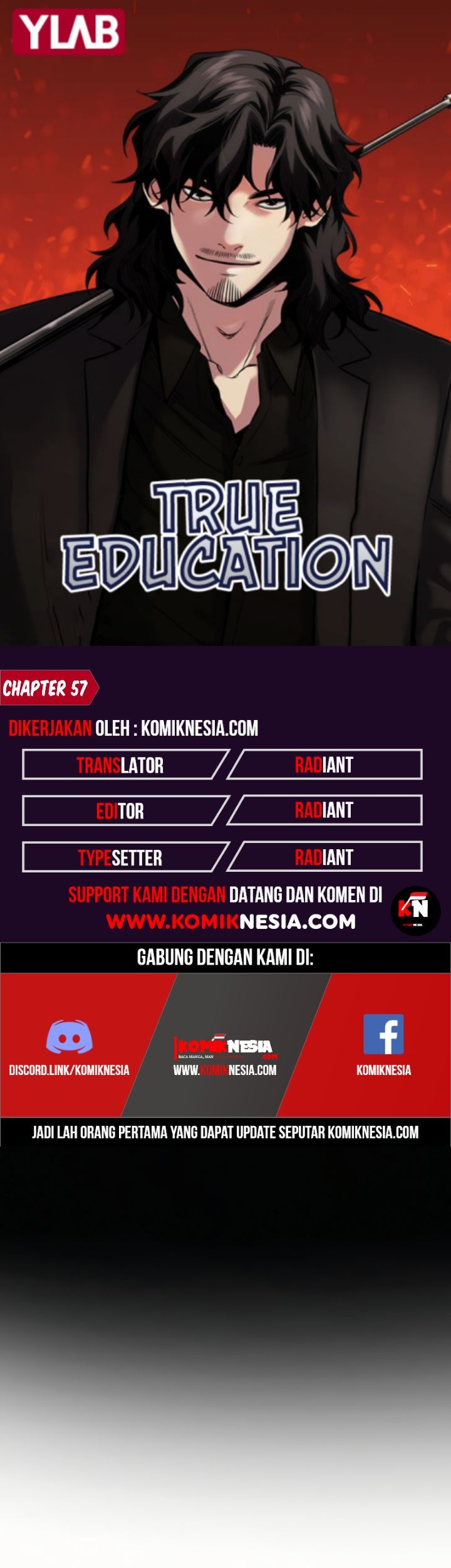 True Education Bab 57 halaman 1