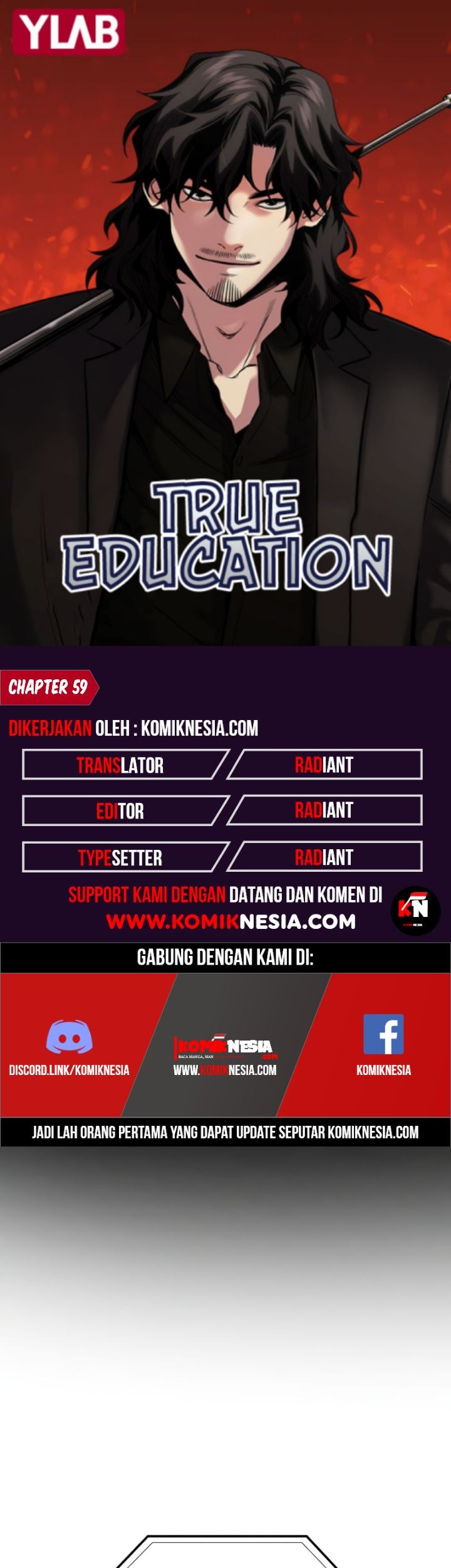 True Education chapter 59 halaman 1
