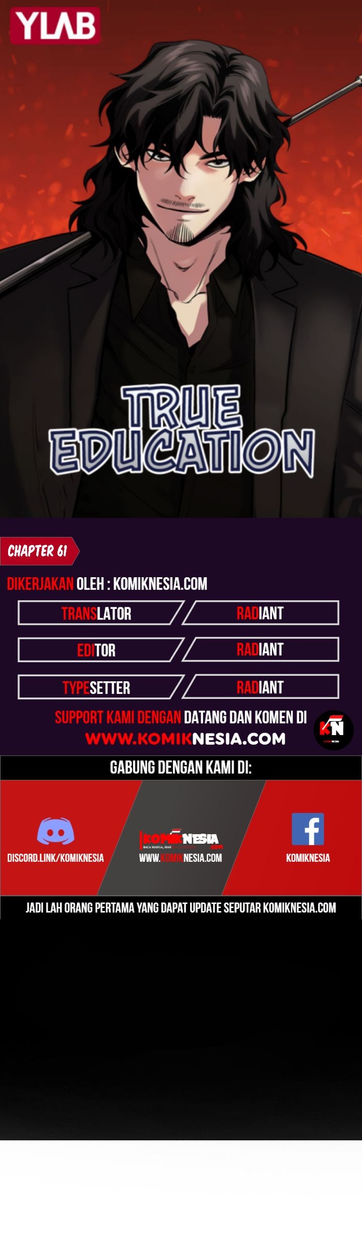 True Education Bab 61 halaman 1