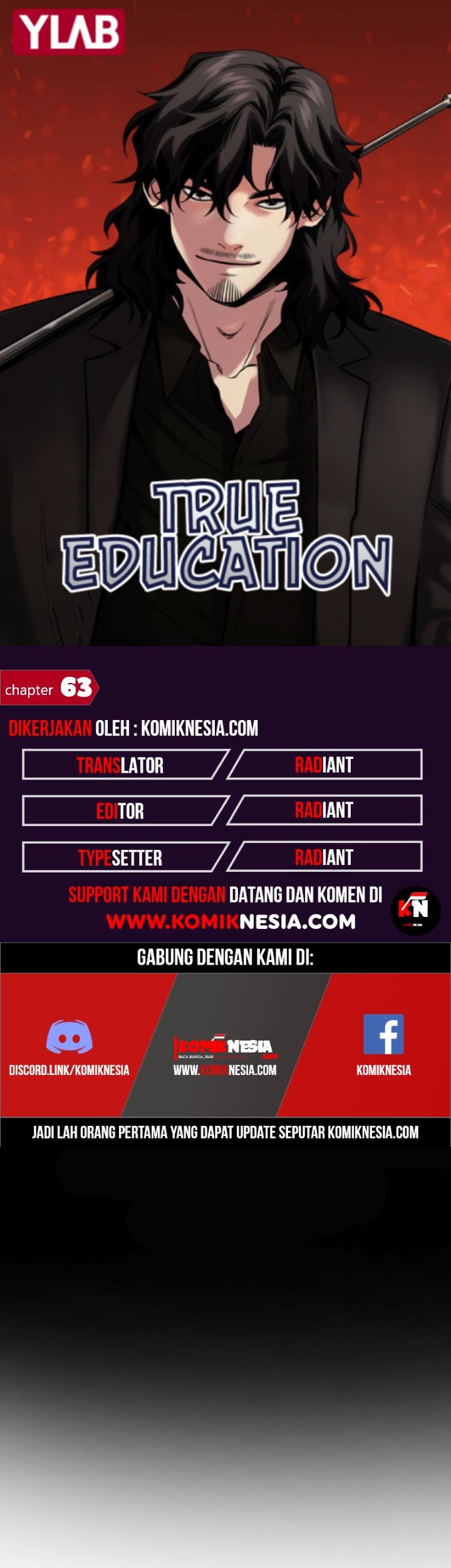 True Education Bab 63 halaman 1