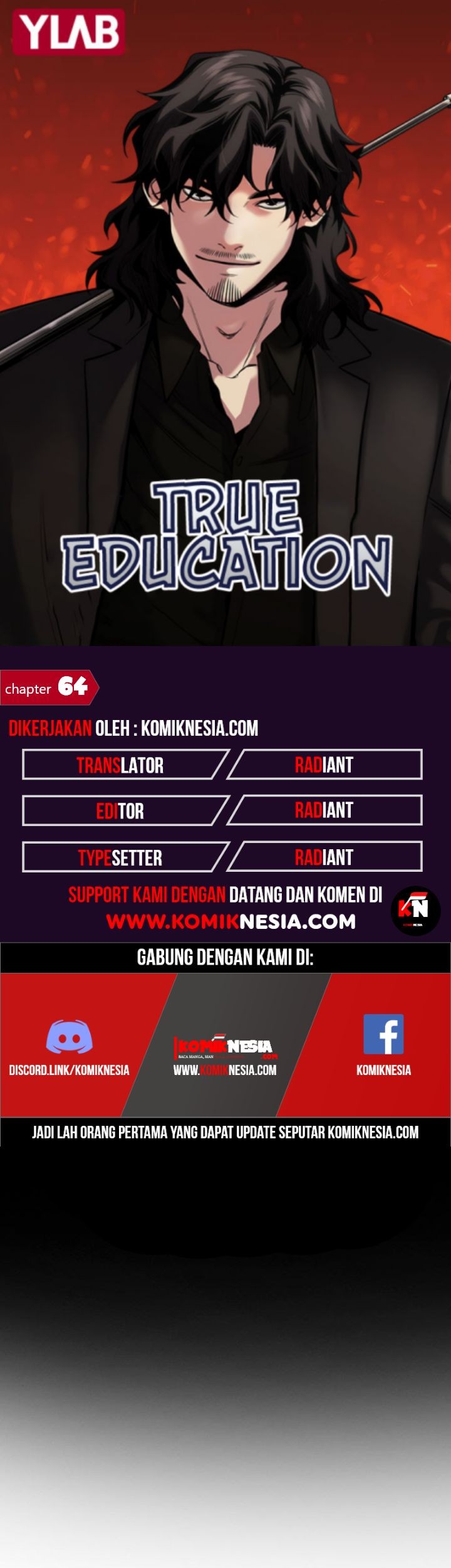 True Education Bab 64 halaman 1