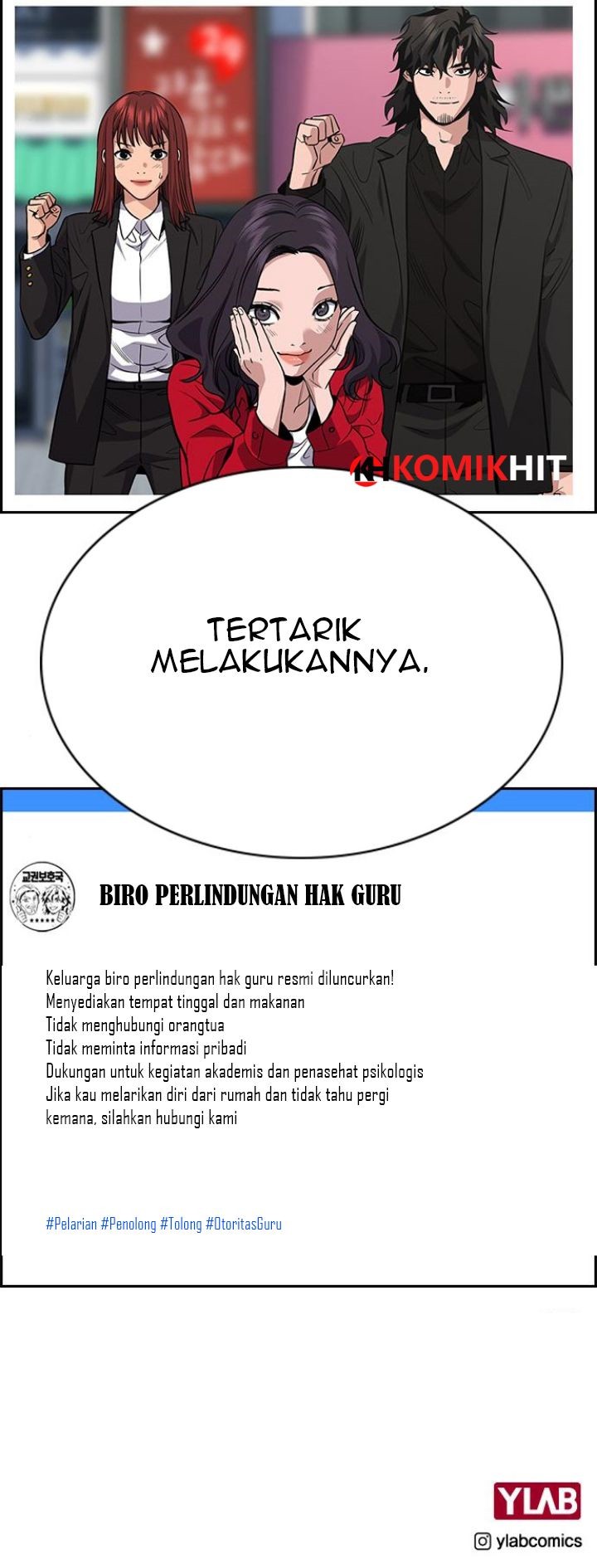 True Education Bab 68 halaman 70