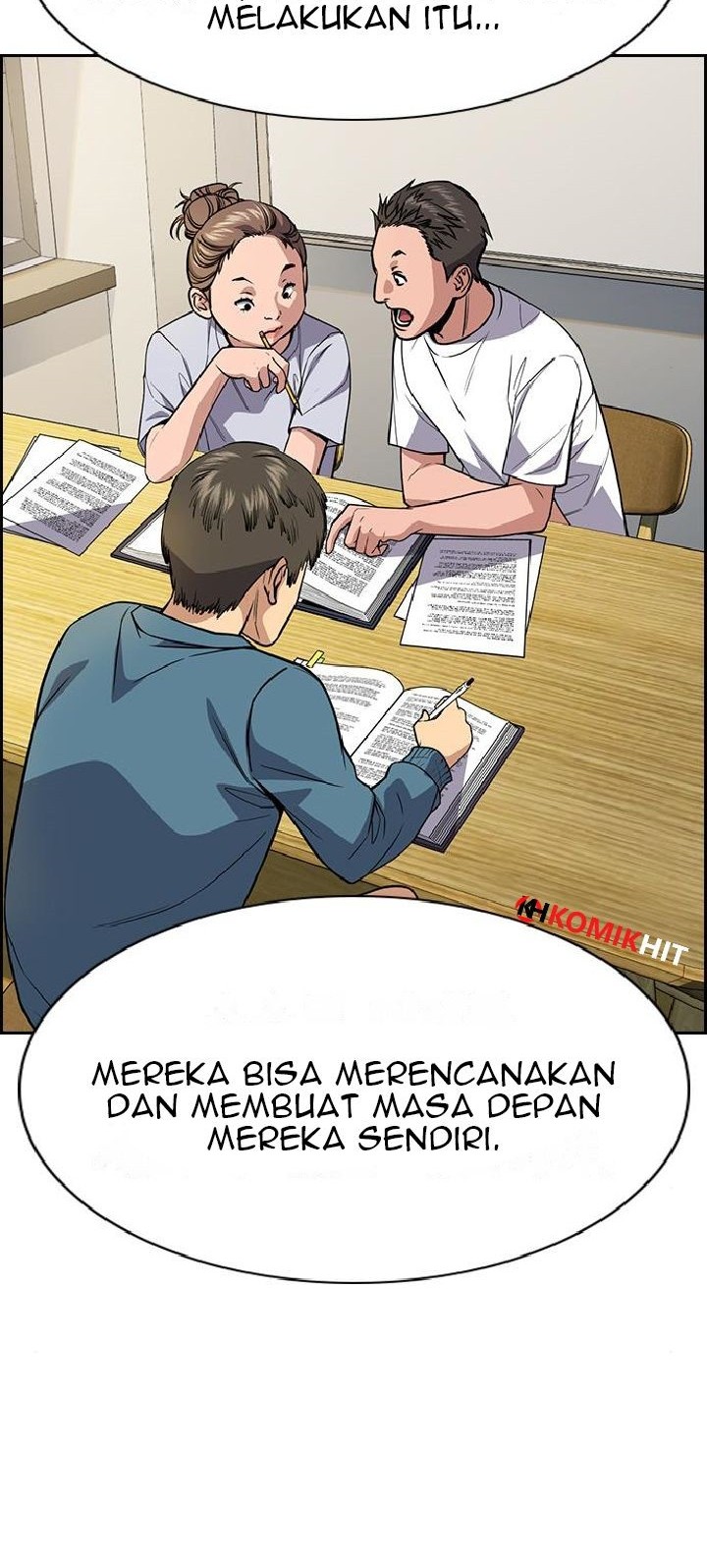 True Education Bab 69 halaman 18
