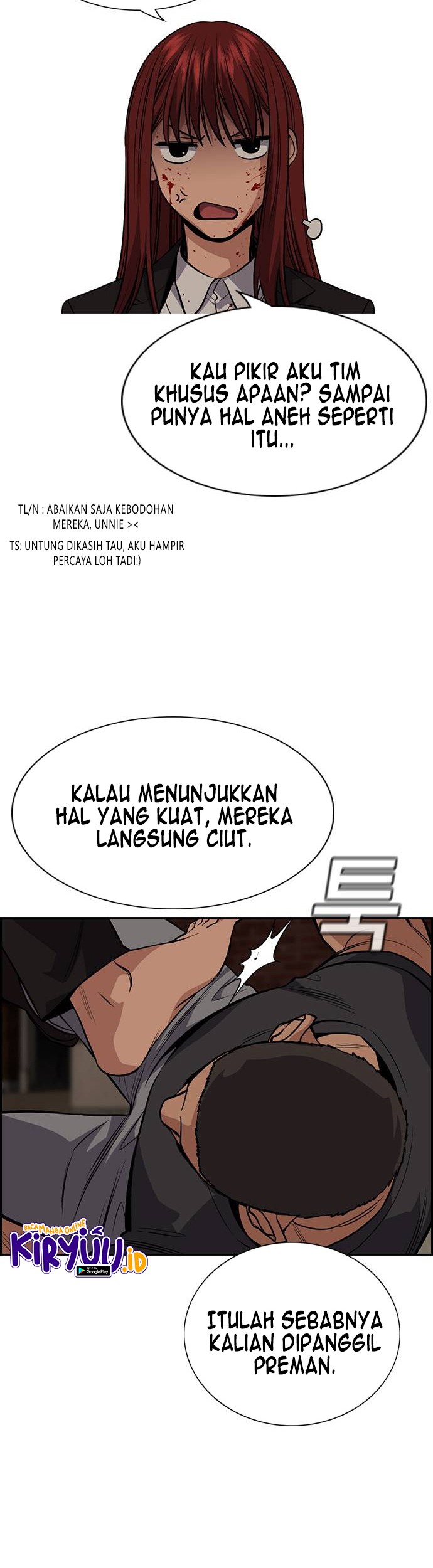 True Education Bab 96 halaman 35