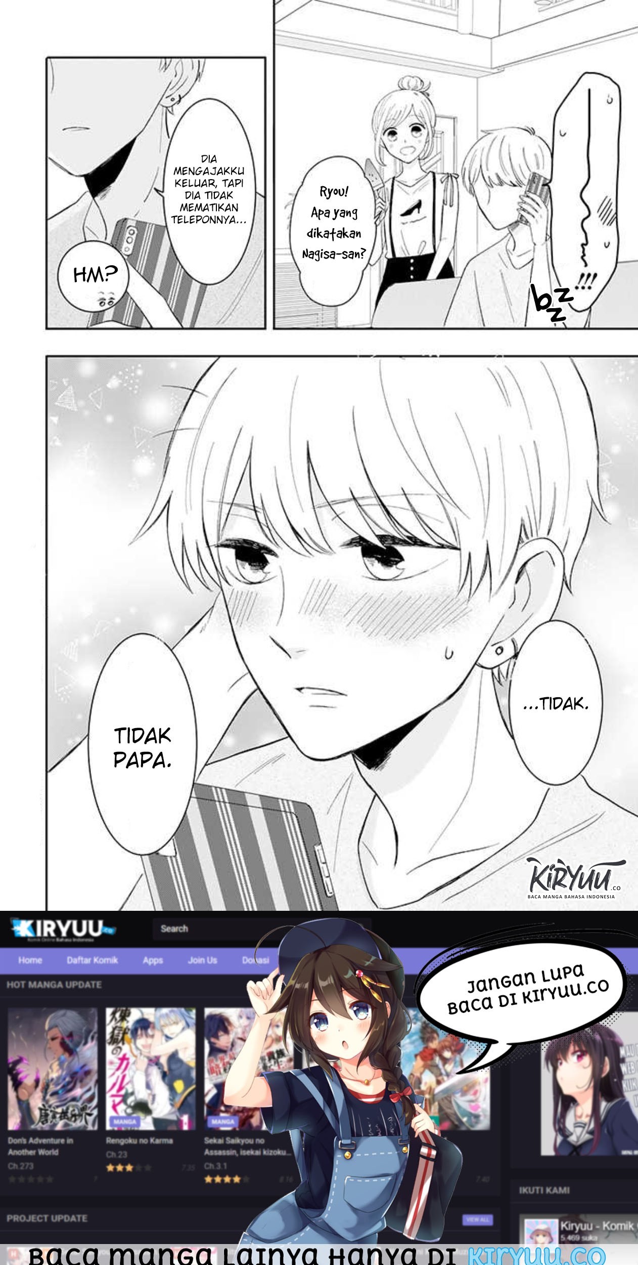Tsun-Ama na Kareshi chapter 38 halaman 9