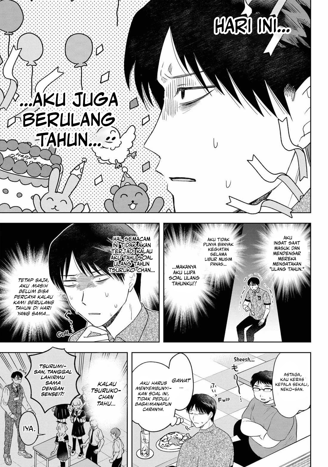 Tsuruko Returns the Favor chapter 21 halaman 13