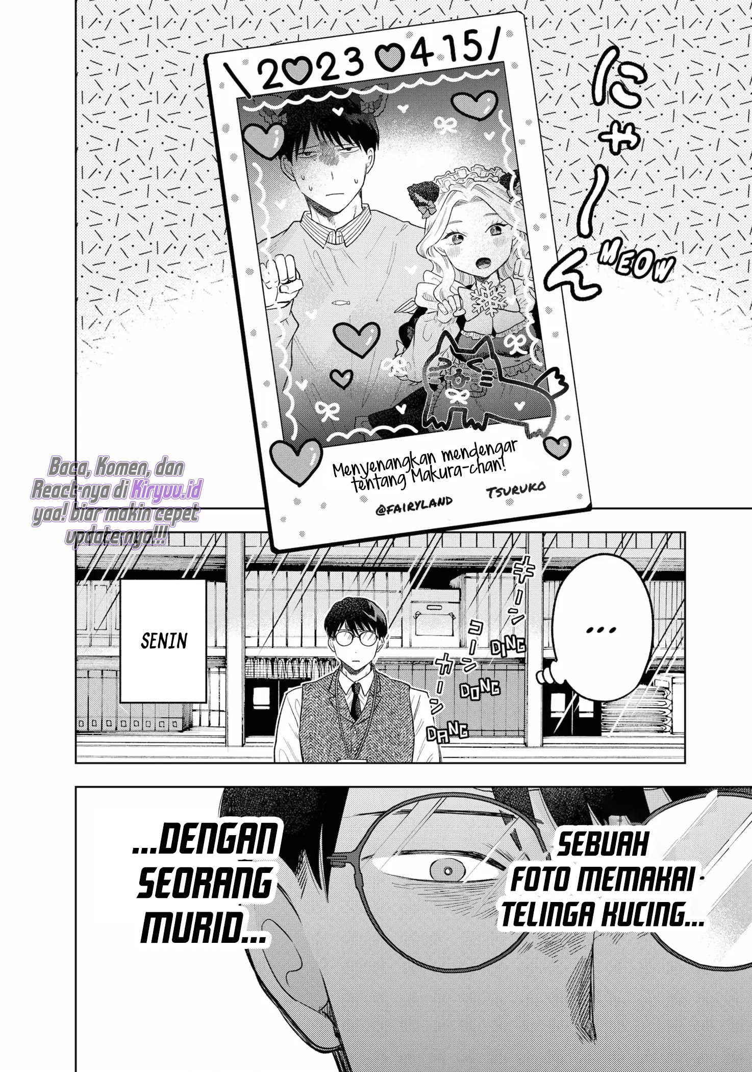 Tsuruko Returns the Favor chapter 3 halaman 21